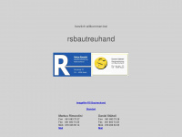 rsbautreuhand.ch Webseite Vorschau