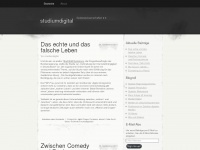 studiumdigital.wordpress.com Webseite Vorschau