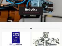 robot.uji.es Webseite Vorschau