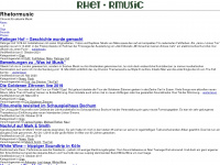 rhetormusic.de Webseite Vorschau