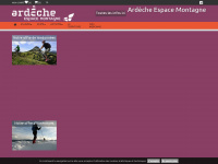 la-montagne-ardechoise.com Webseite Vorschau