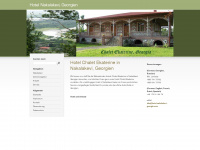 hotel-nakalakevi-georgia.com Webseite Vorschau