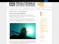 metallortung.at Webseite Vorschau