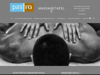 massagetafel.com Webseite Vorschau