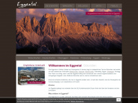 eggental.info Webseite Vorschau