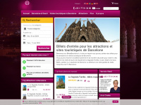billetsbarcelone.fr Webseite Vorschau