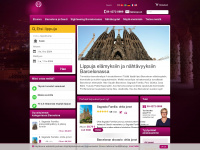 barcelonaliput.fi Webseite Vorschau