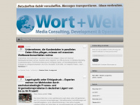 wortundwelt.wordpress.com Webseite Vorschau