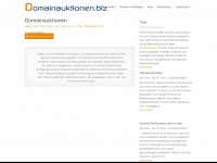 domainauktionen.biz Webseite Vorschau