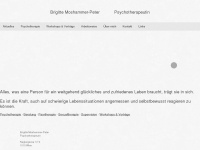 psychotherapeutin.cc Webseite Vorschau
