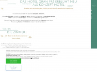 hotelgranpre.it Webseite Vorschau