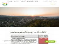 svp-bl.ch Webseite Vorschau
