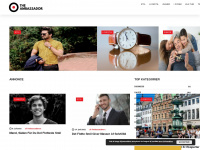 theambassador.dk Webseite Vorschau