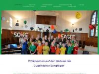 songfaeger.ch Webseite Vorschau