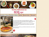 pizzeria-verona.de Webseite Vorschau