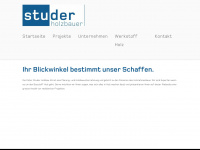 studerholzbau.ch Webseite Vorschau