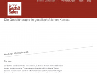 berliner-gestaltsalon.de Webseite Vorschau