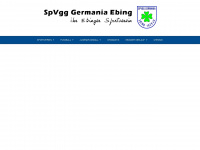 germania-ebing.de Webseite Vorschau