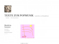 textezurpopmusik.wordpress.com Webseite Vorschau