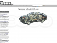 saab9000.com Webseite Vorschau