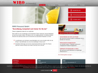 wiro.at Webseite Vorschau