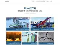 elma-tech.com Webseite Vorschau