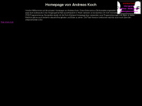 koch-andreas.de Webseite Vorschau