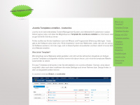 joomla-templates-erstellen.de Webseite Vorschau
