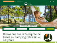 camping-olbia.com Webseite Vorschau