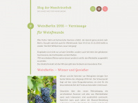 vinothek.wordpress.com Webseite Vorschau