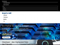 supra.net Webseite Vorschau
