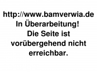 bamverwia.de Webseite Vorschau