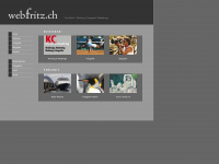 webfritz.ch Webseite Vorschau