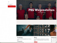 fsgwegenstetten.ch Webseite Vorschau