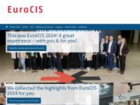 eurocis-tradefair.com Webseite Vorschau