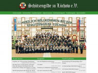 schuetzengilde-luechow.de Webseite Vorschau