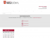 neudoerfl.gv.at Webseite Vorschau