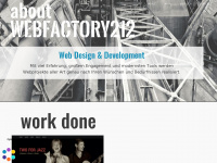 webfactory212.de Webseite Vorschau