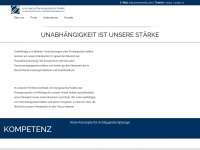 vonameln.com Webseite Vorschau