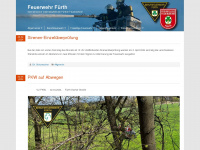 feuerwehr-fuerth.org Webseite Vorschau