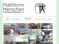 plattform-ev.de Webseite Vorschau
