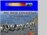 motorcycle-experience.com Webseite Vorschau