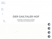 gailtalerhof.com Webseite Vorschau