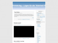 infokriegtv.wordpress.com Webseite Vorschau