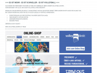 volleyballdirekt.at Webseite Vorschau
