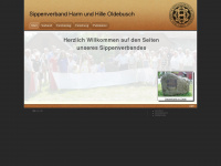 sippe-oldebusch.de Webseite Vorschau