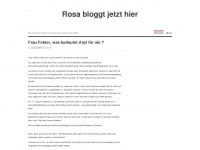 rosalie68.wordpress.com Webseite Vorschau