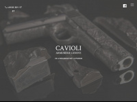 cavioli.com Webseite Vorschau