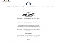 caprez-bestattungen.ch Webseite Vorschau