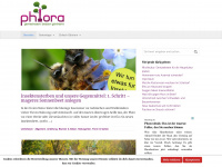 phlora.de Webseite Vorschau